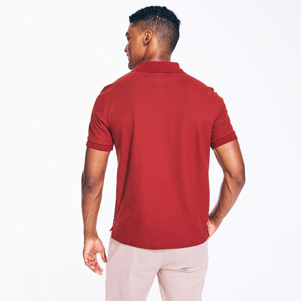 CLASSIC FIT DECK POLO,Flamingo,large