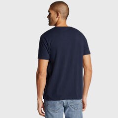 N-83 Short Sleeve T-Shirt,Navy,large