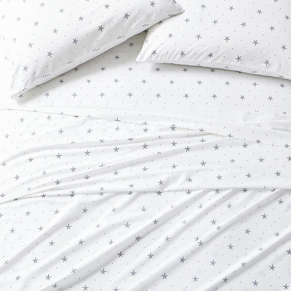 STAR SPANGLED COASTAL QUEEN SHEET SET