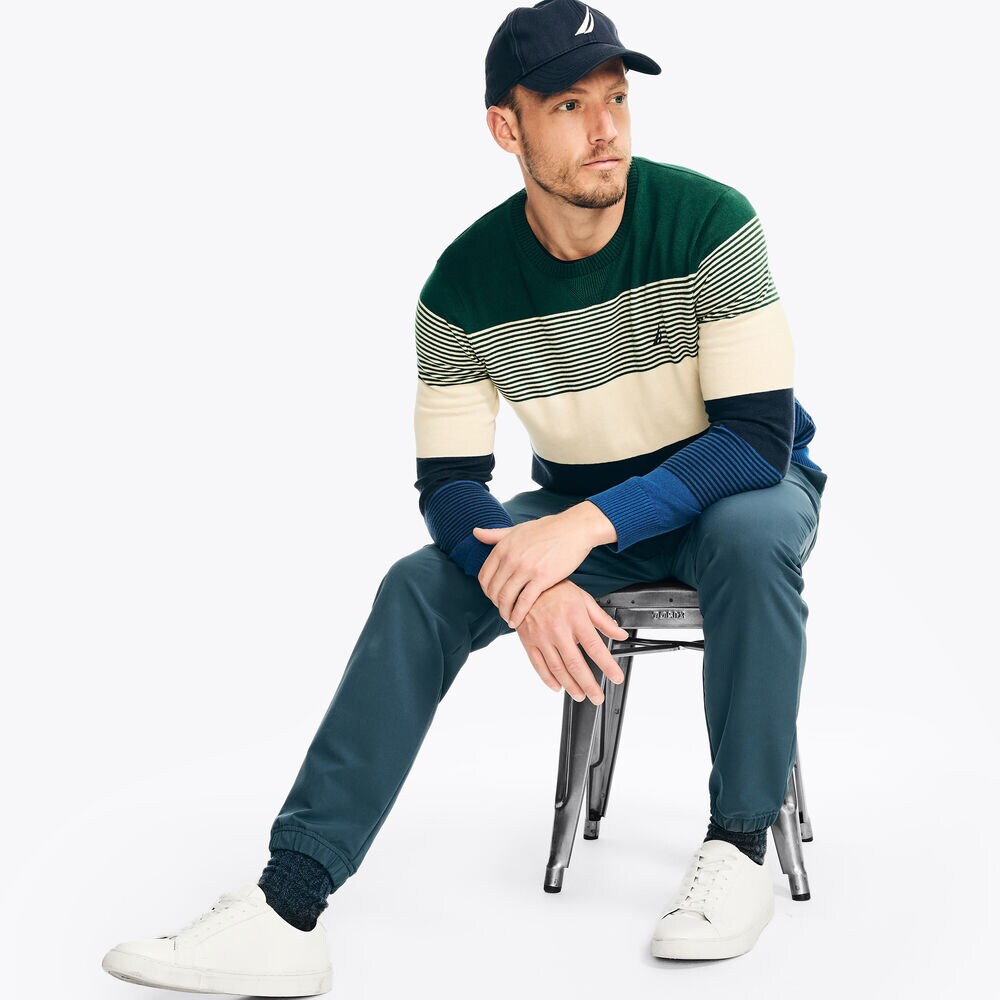 Navtech Colorblock Sweater,Limoges,large