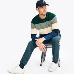 Navtech Colorblock Sweater,Limoges,large