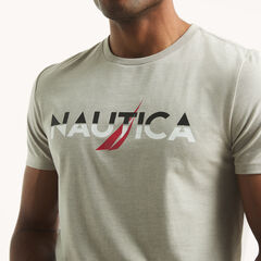 Logo Graphic T-Shirt,Grey Heather,large