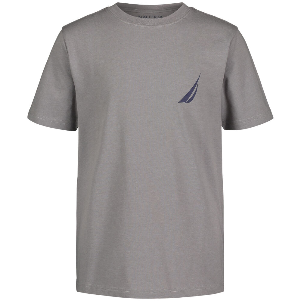 LITTLE BOYS' FLAGS GRAPHIC T-SHIRT (4-7),Grey Heather,large