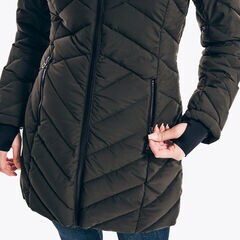 STRETCH HOODED JACKET,Teal Wave,large