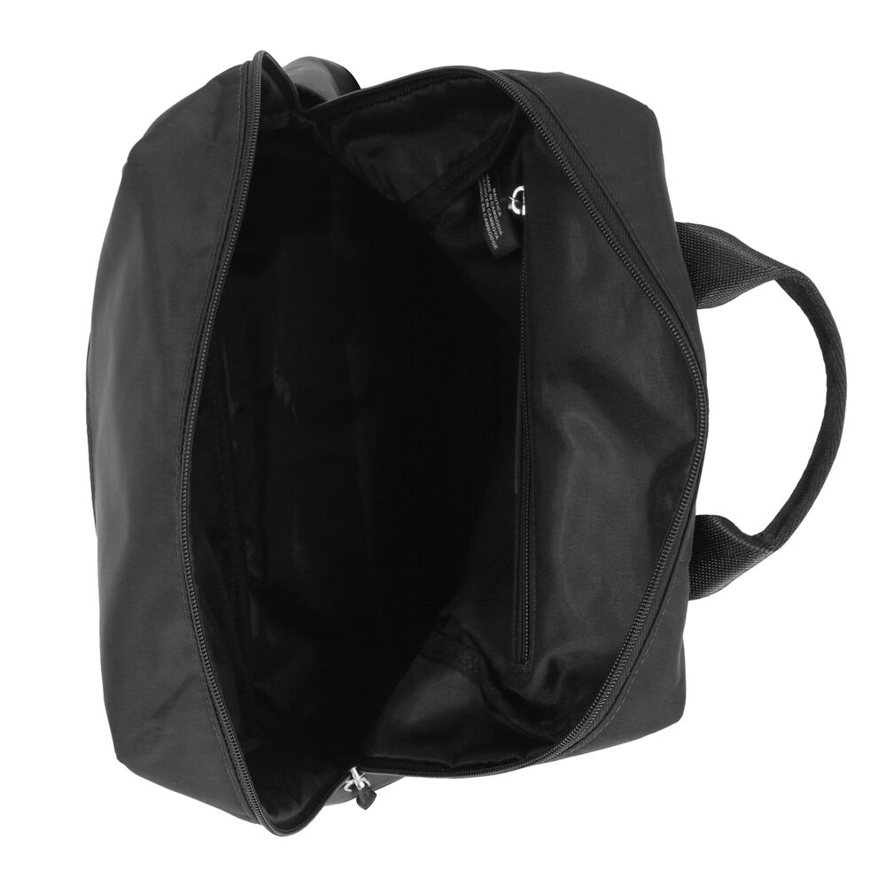 NYLON LOGO BACKPACK,Black,large