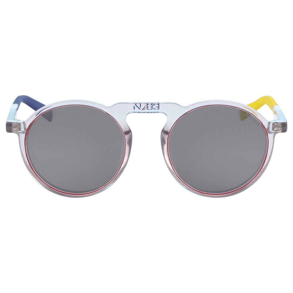 RETRO SHAPE SUNGLASSES,Indian Dark Wash,large
