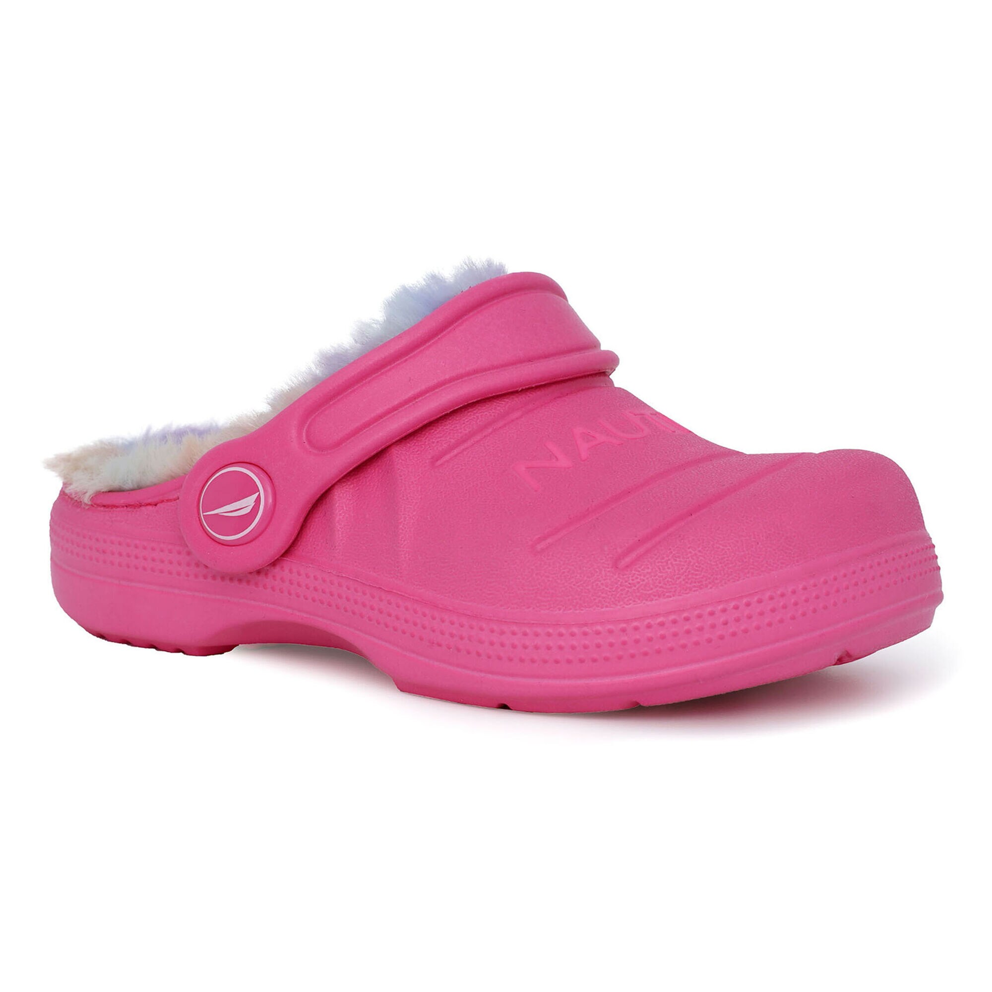 Fleece-Lined Clog,Nautica Red Heather,large