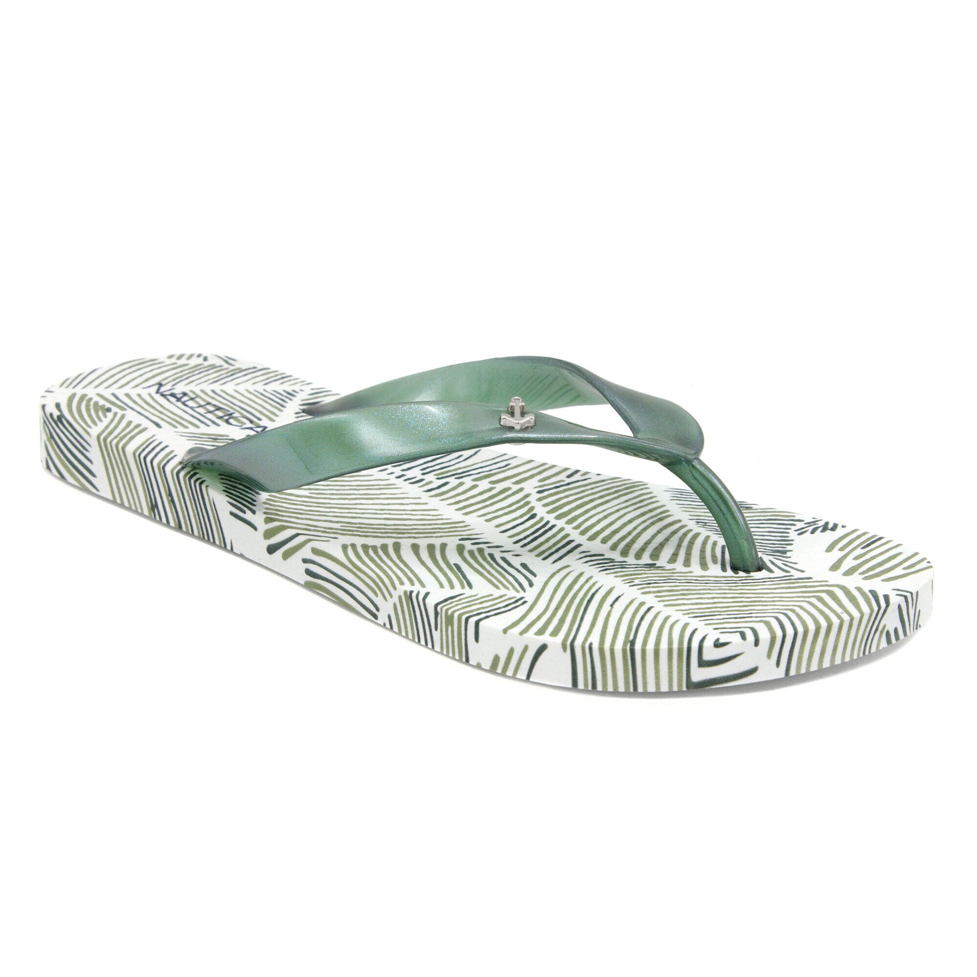 Huron Flip Flops,Cosmic Fern,large