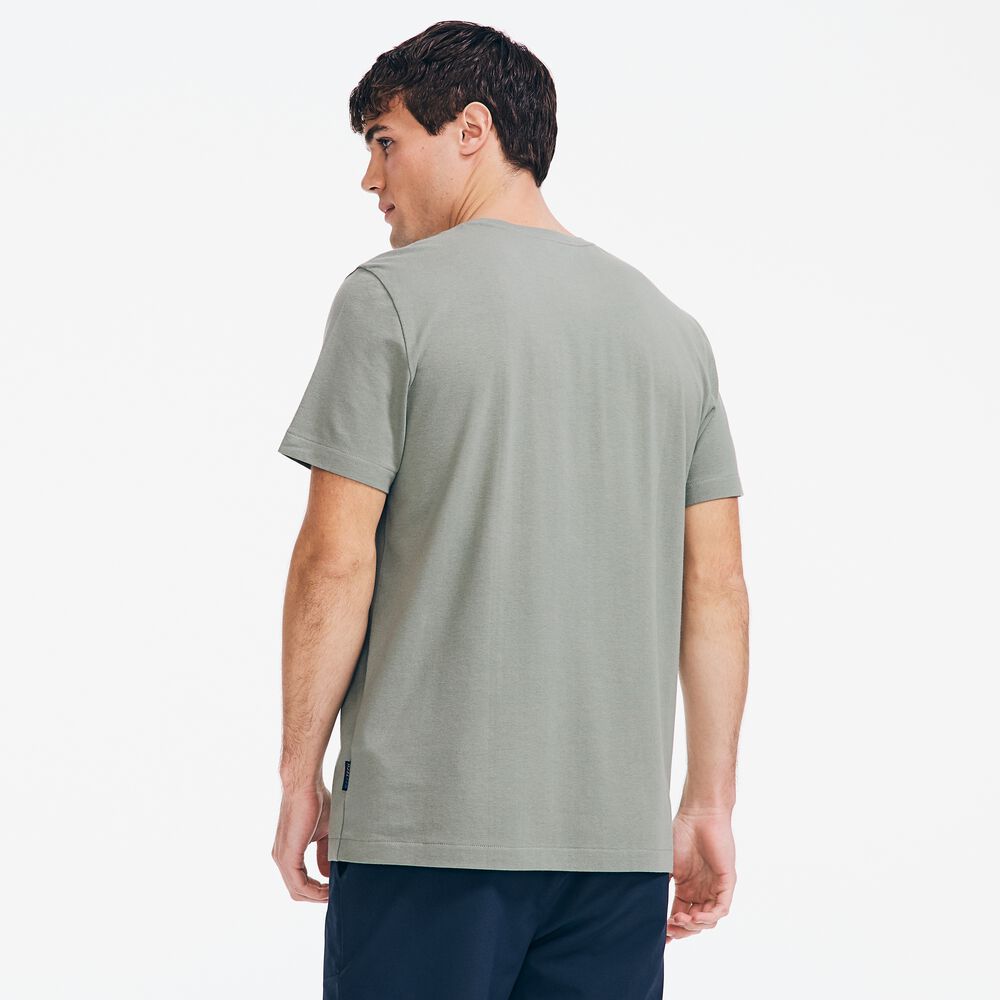 NAVTECH BRAND ICON T-SHIRT,Jade Forest Heather,large