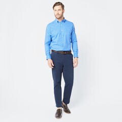 CLASSIC FIT WRINKLE-RESISTANT MINI TATTERSALL SHIRT,Rolling River Wash,large