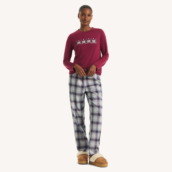 Women's Plaid Family Pajama Pant Set