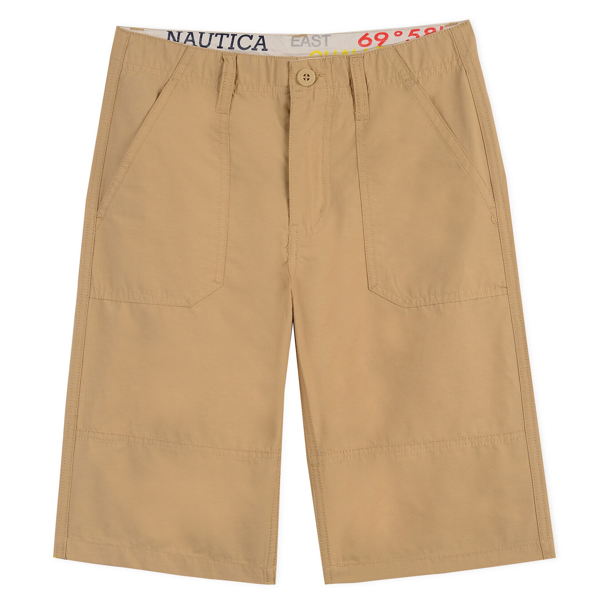 Boys' Discovery Utility Short (8-20),Dark Oatmeal Heather,large
