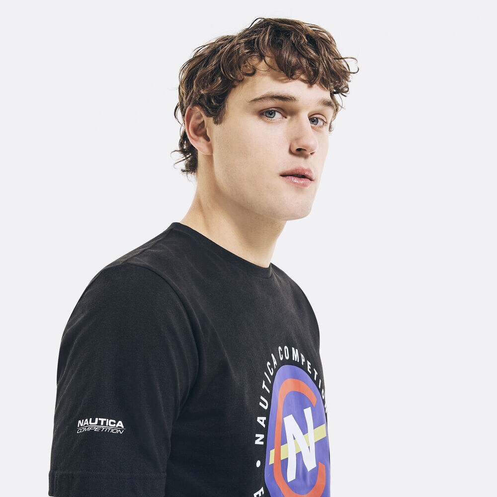 COMPETITION GRAPHIC T-SHIRT,True Black,large