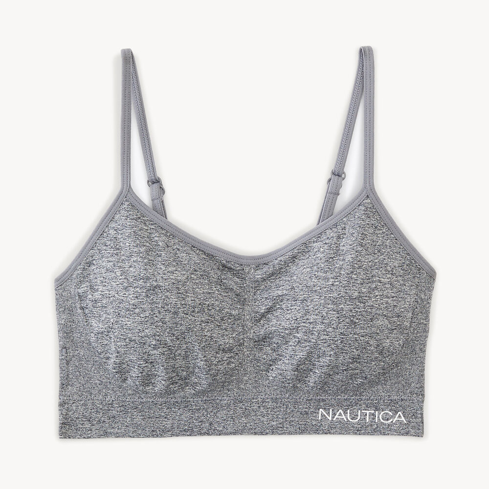 Seamless Bralette, 3-Pack,Antique White Wash,large