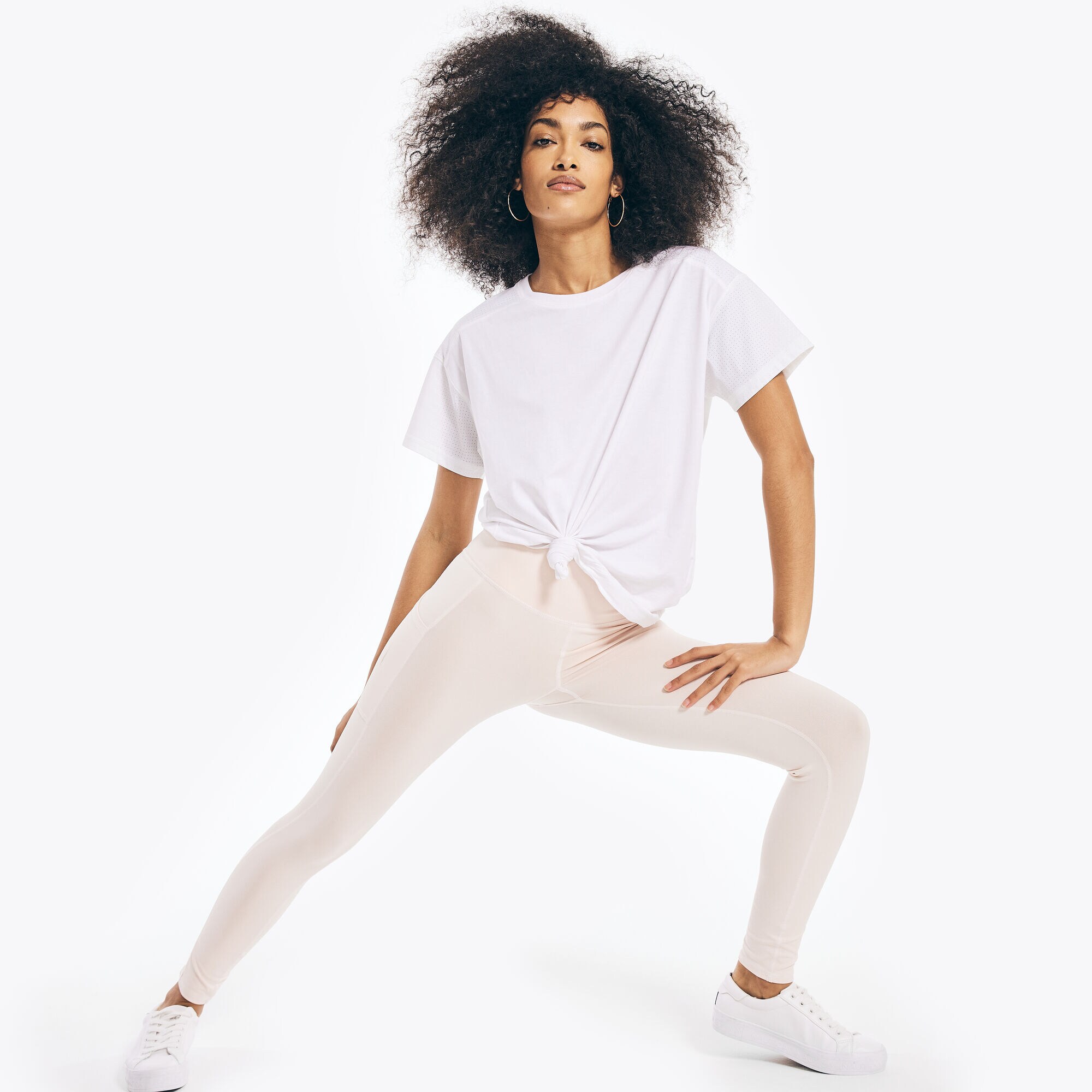 NAVTECH MESH T-SHIRT,Bright White,large