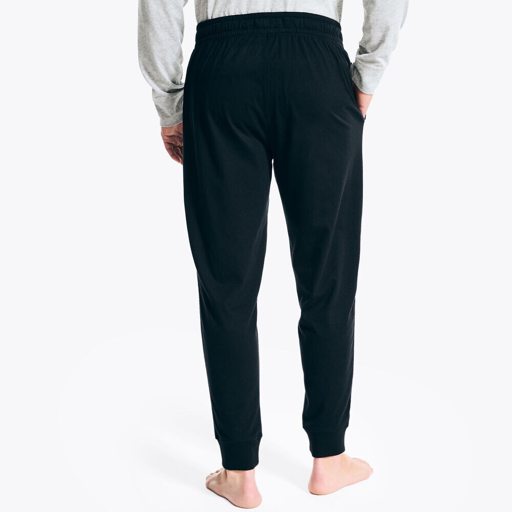 Side-Stripe Sleep Pant,True Black,large