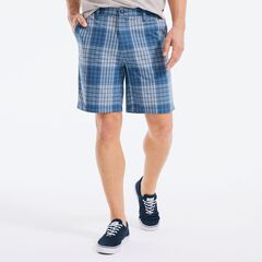 8.5" PLAID SHORT,Nite Sea Heather,large