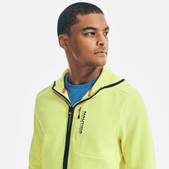 COMPETITION FULL-ZIP HOODIE,Blazing Yellow,large