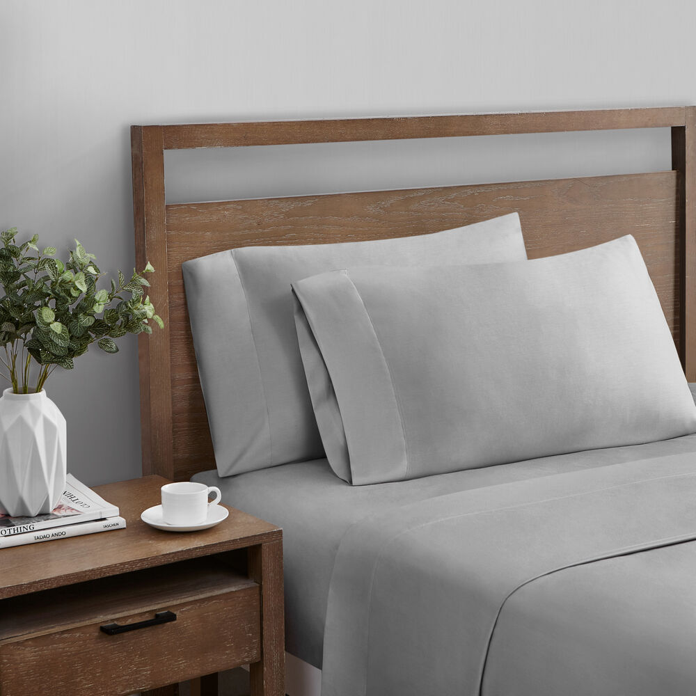 OCEAN CITY SOLID KING SHEET SET,Bay Grey,large