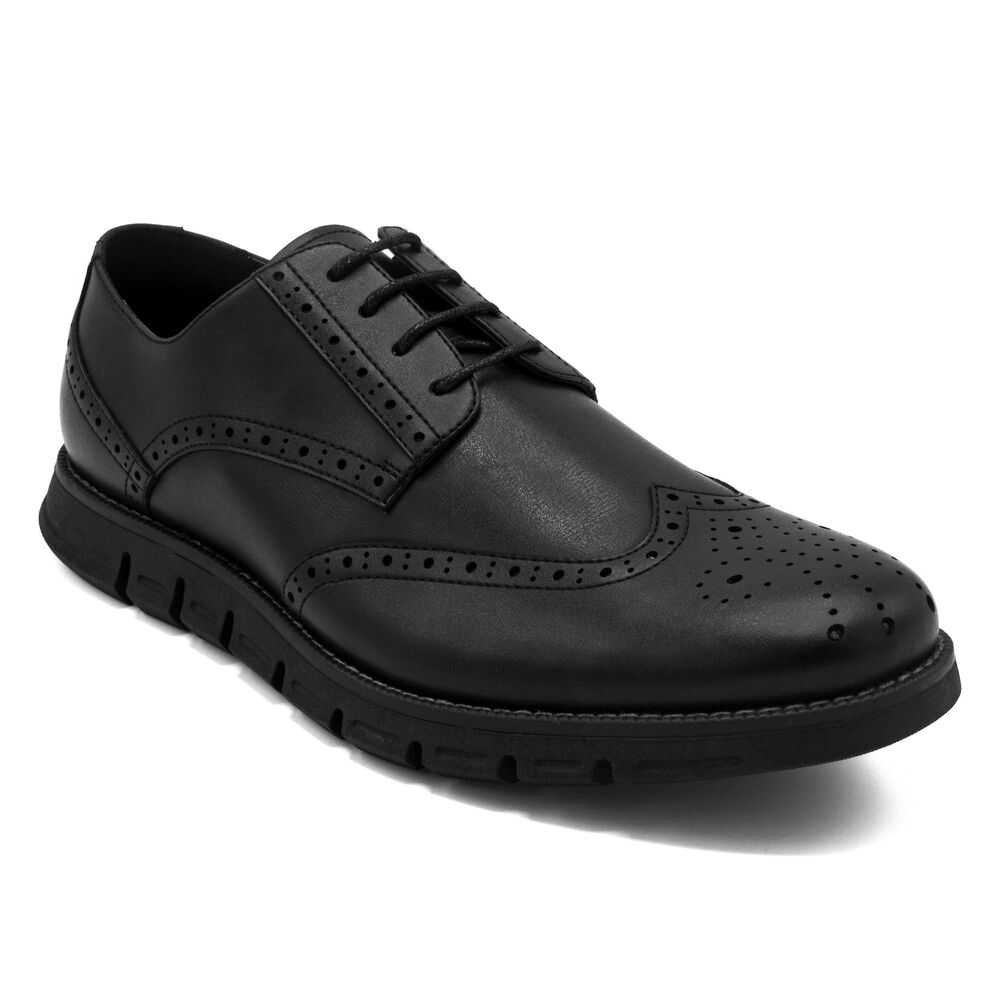 Wingdeck Oxfords,True Black,large