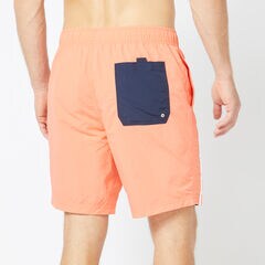 8" RACER STRIPE QUICK-DRY SWIM,Livng Coral,large