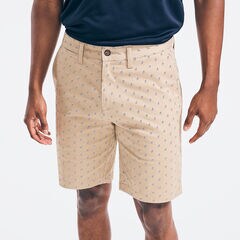 9.5" BRAND ICON LOGO PRINT SHORT,Tuscany Tan,large