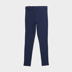 SOLID BRAND ICON LEGGING,Stellar Blue Heather,large