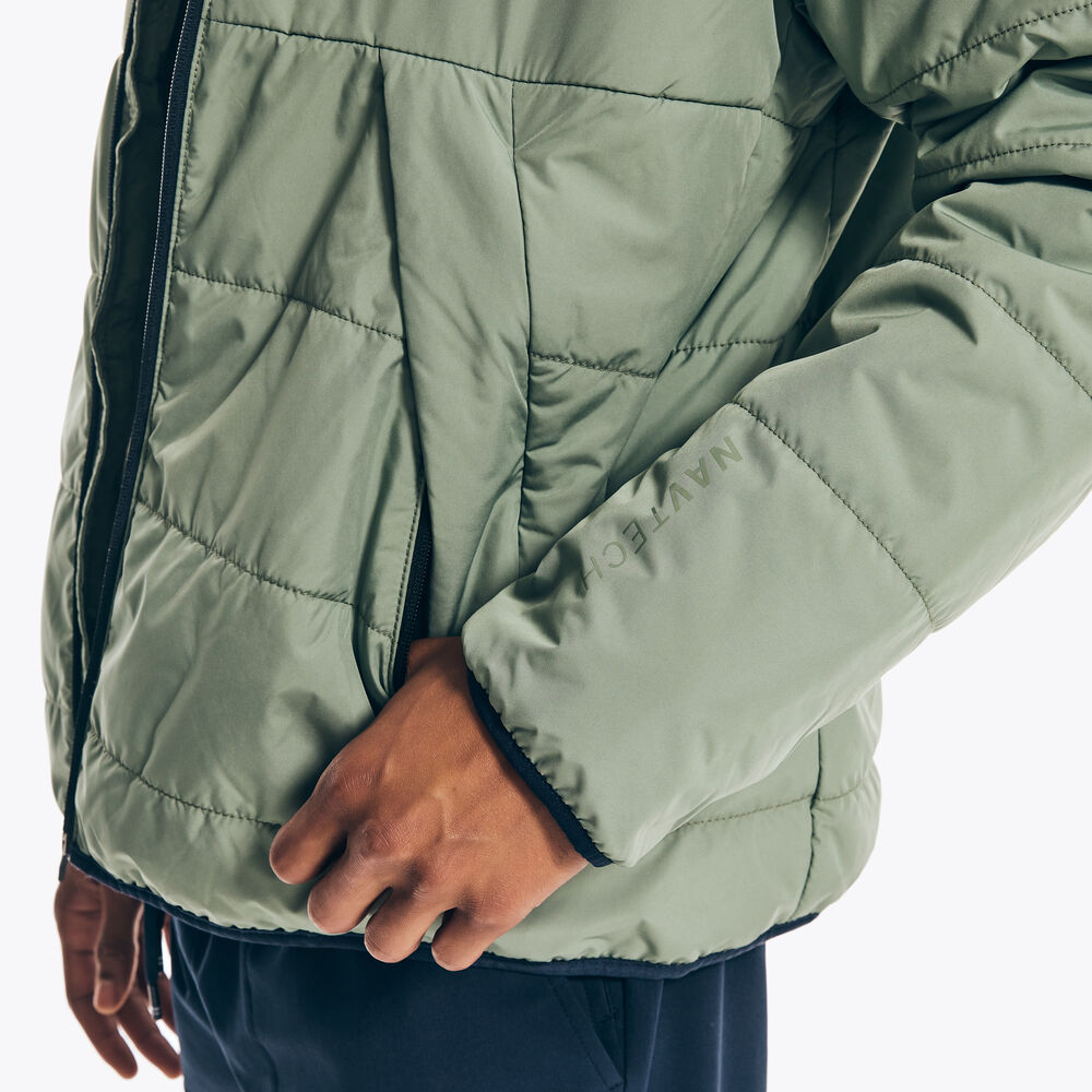 NAVTECH PACKABLE JACKET,Jade Forest Heather,large