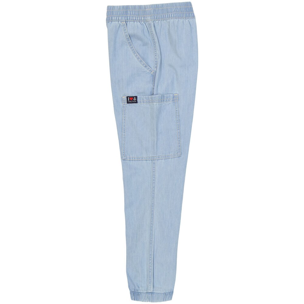 Toddler Girls' Denim Jogger Pant (2T-4T),Green,large