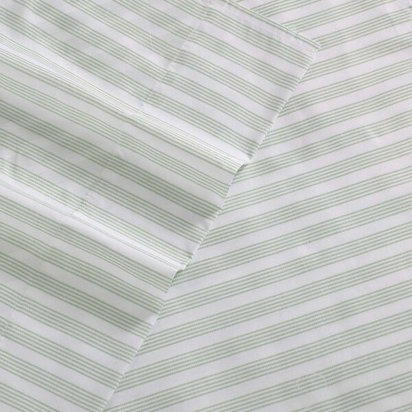 Beasley Stripe Green Queen Sheet Set