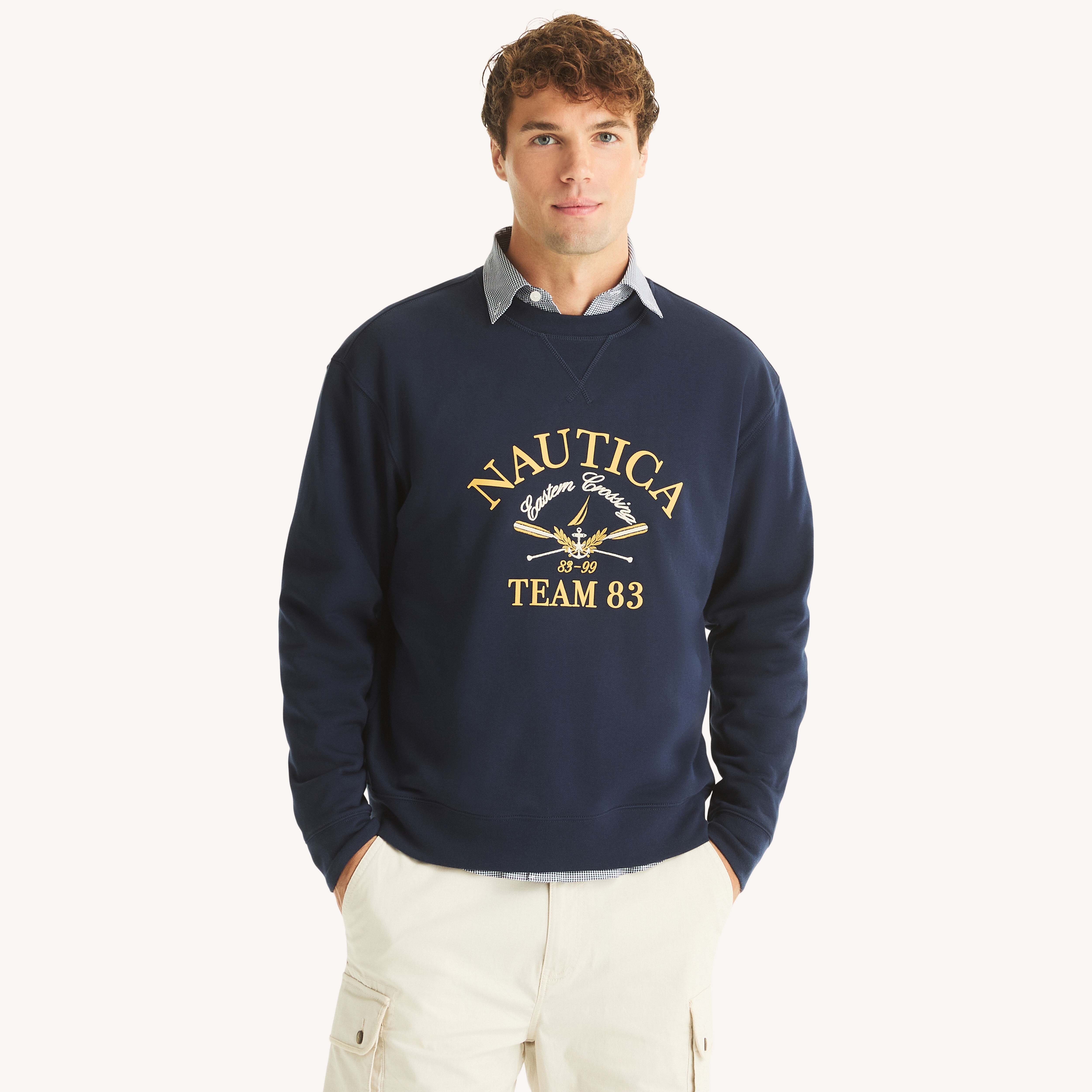 Fleece Crewneck Sweatshirt | Nautica