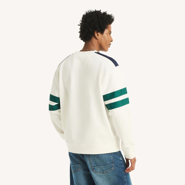 Colorblock Crewneck Sweatshirt