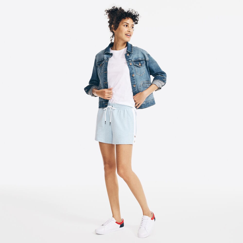 4" SUSTAINABLY CRAFTED SIDE-STRIPE SHORT,Angel Blue,large