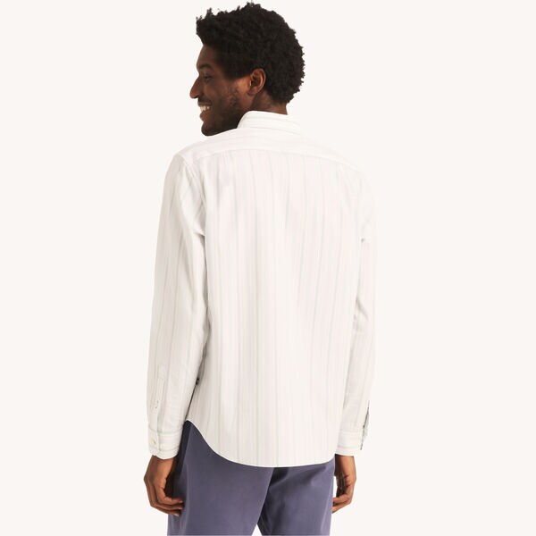 Classic Fit Wrinkle-Resistant Striped Shirt
