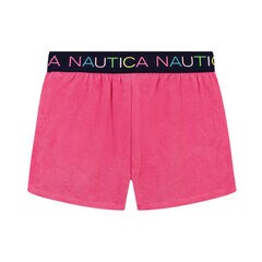 Girls' Logo Pull-On Short (7-16),Rogue Red,large