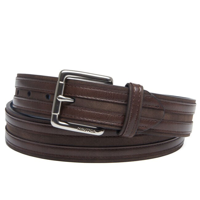 Double Overlay Casual Belt Nautica
