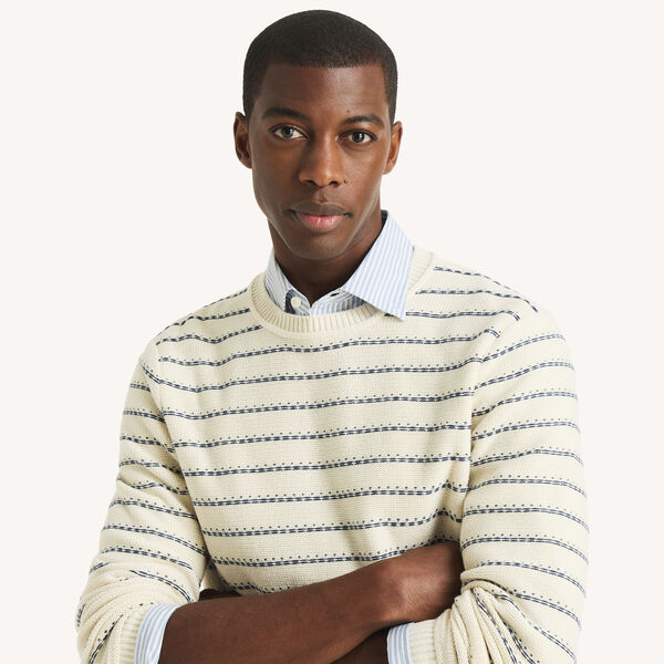 Striped Crewneck Sweater