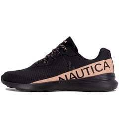 LOGO-STRAP KNIT SNEAKER,Black,large