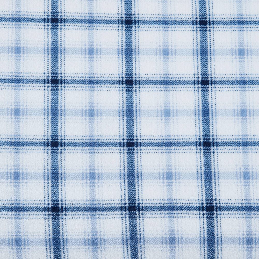 PLAID TWIN SHEET SET,Blue Mirage,large