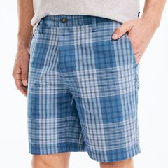 8.5" PLAID SHORT,Nite Sea Heather,large