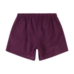 PRINTED WOVEN BOXERS, 3-PACK,Pure Deep Sea Wash,large
