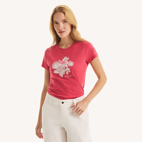 Rose Logo Graphic T-Shirt