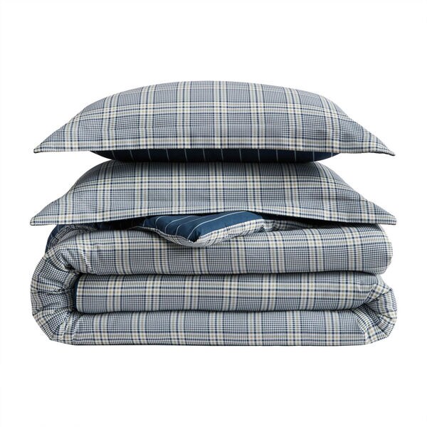 Declan Blue Plaid Twin/Twin XL Comforter Set