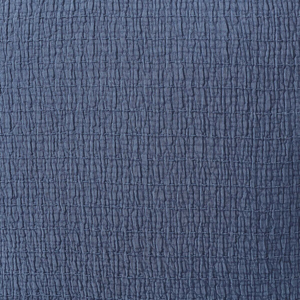 Wave Texture Blue Decorative Pillow