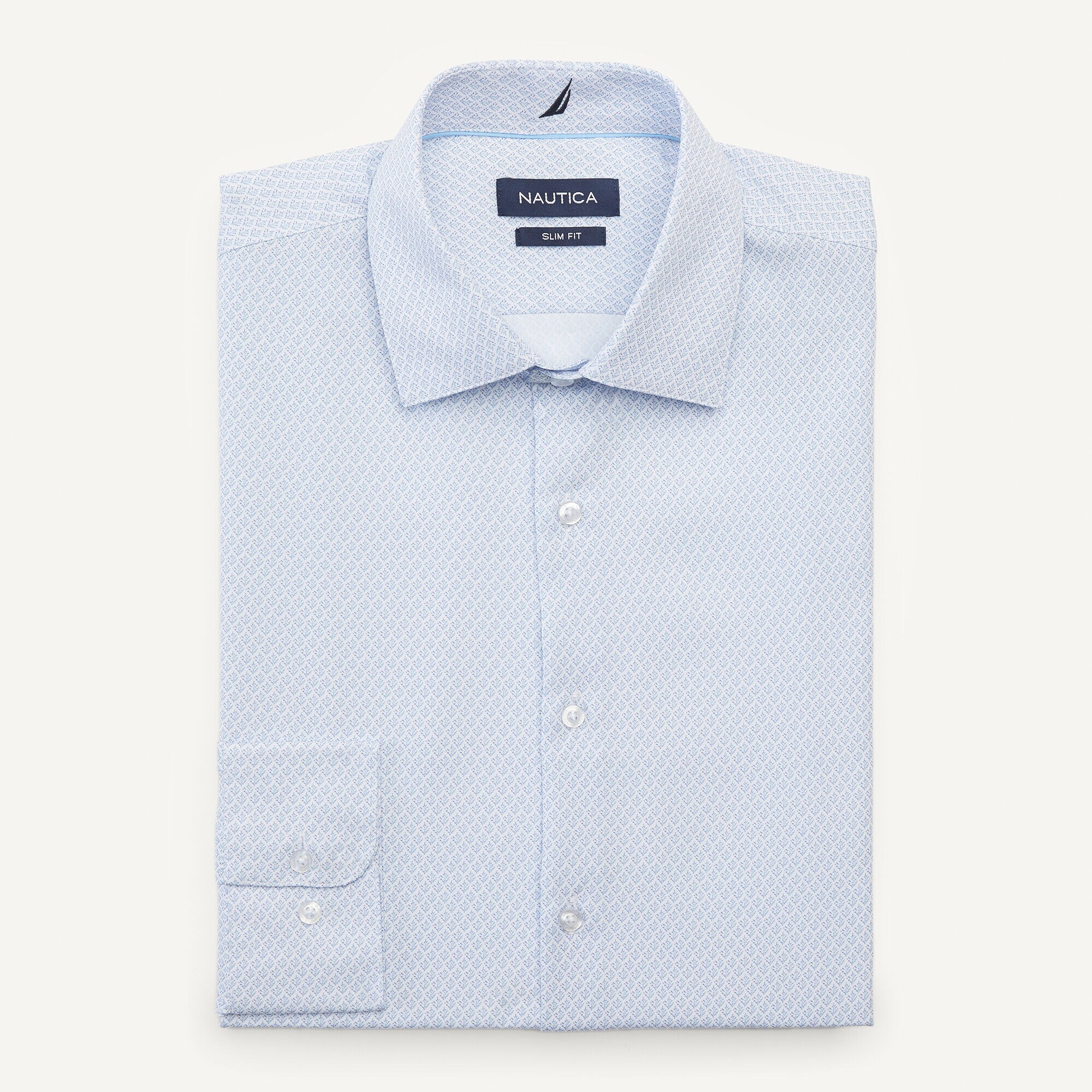 Slim Fit Wrinkle-Resistant Dress Shirt,Papyrus,large