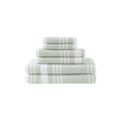 Windward Green 6-Piece Towel Set,Cargo Green,large