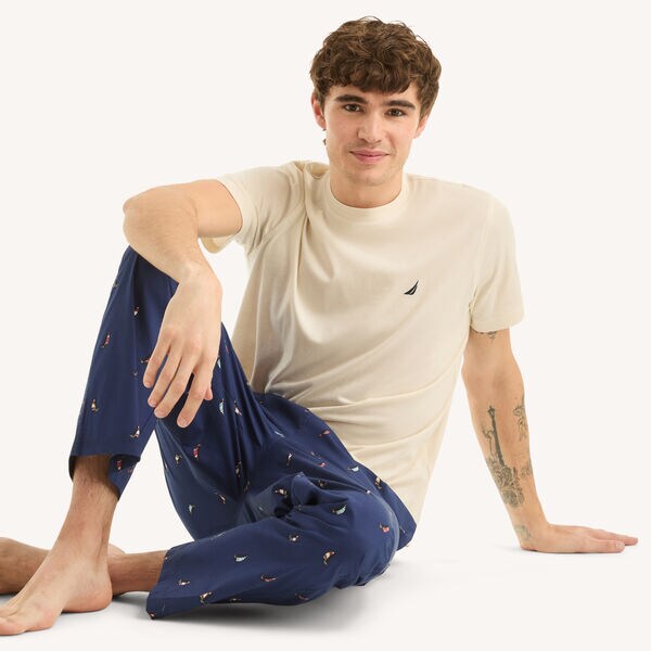 Printed Pajama Pant Set