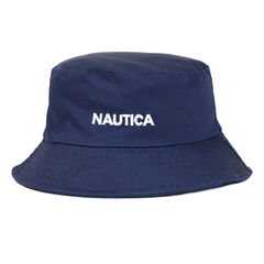 Nautica Bucket Hat,Navy,large