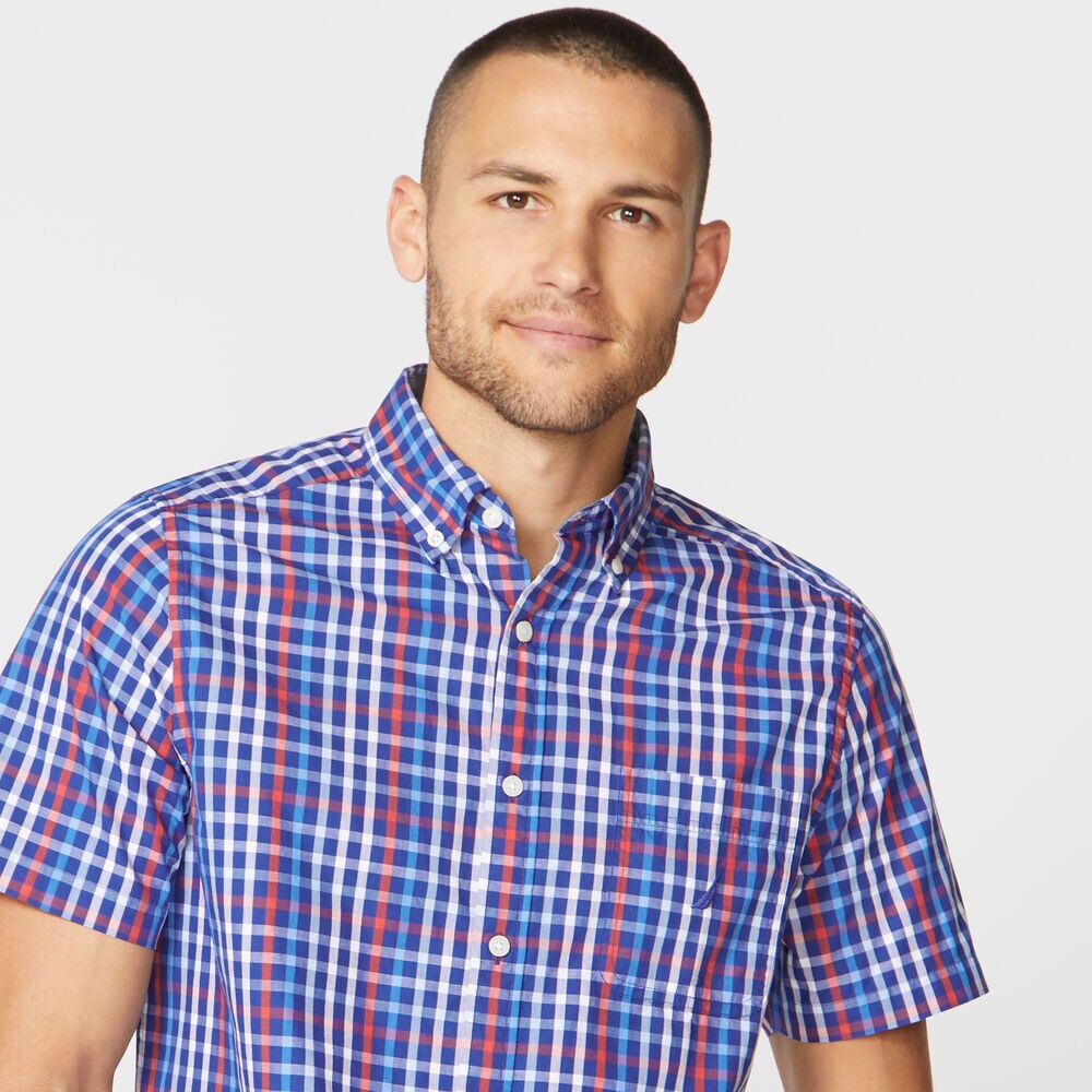 TATTERSALL SHORT SLEEVE SHIRT,Limoges,large