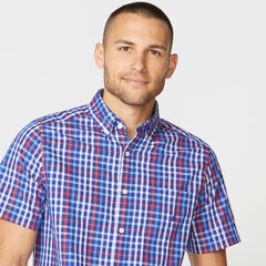 TATTERSALL SHORT SLEEVE SHIRT,Limoges,large